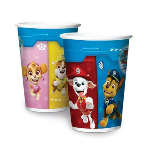 Copo Descartavél Papel 180 Ml Patrulha Canina C/ 12 Un Regina