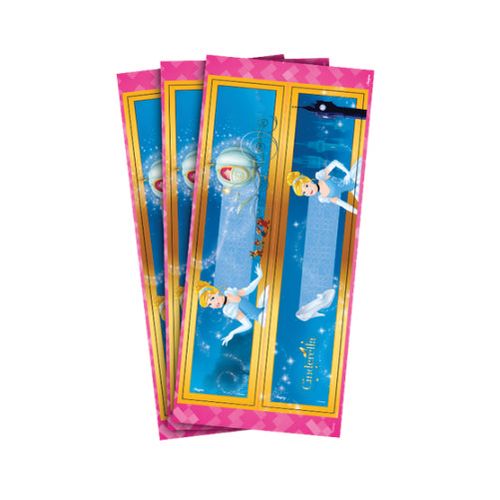 Adesivo P/ Garrafa Cinderela Princesa C/ 3 Un Regina