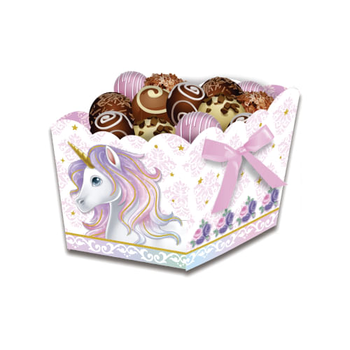 Cachepot Unicornio C/ 8 Un Festcolor
