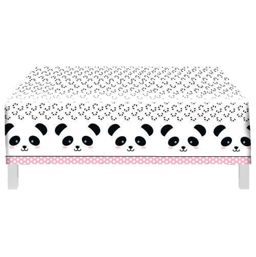 Toalha De Mesa Panda 1,20x1,80 Mt Festcolor