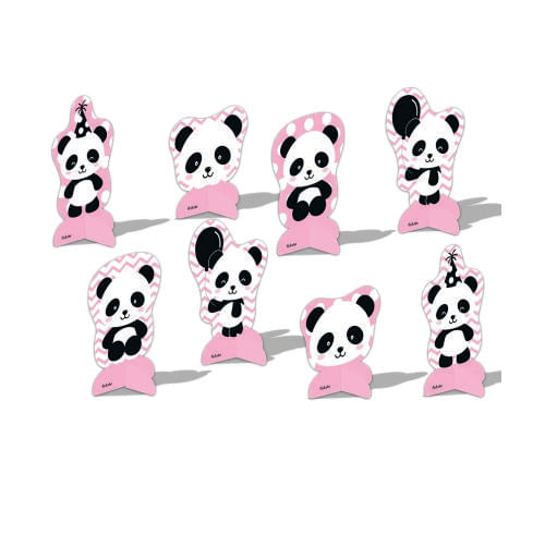 Decoração De Mesa Panda Festcolor