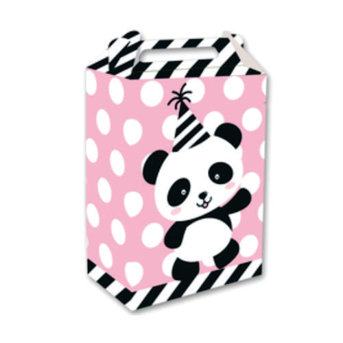 Caixa Surpresa Panda Rosa C/8 Un Festcolor