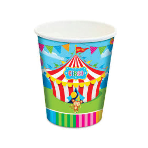 Copo Papel 180 Ml Circo Mágico C/ 8 Un Junco
