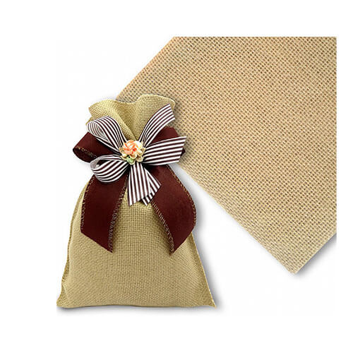 Saco Juta 30cmx46cm C/ 10 Un Natural (498) Halley Fitas