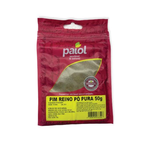 Pimenta Do Reino Preta Em Po Pura 50 Gr Paiol