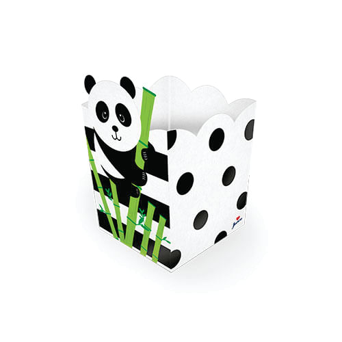 Cachepot Panda C/ 8 Un Junco