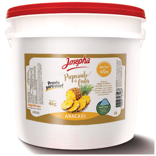 Preparado Abacaxi 4 Kg Josepha