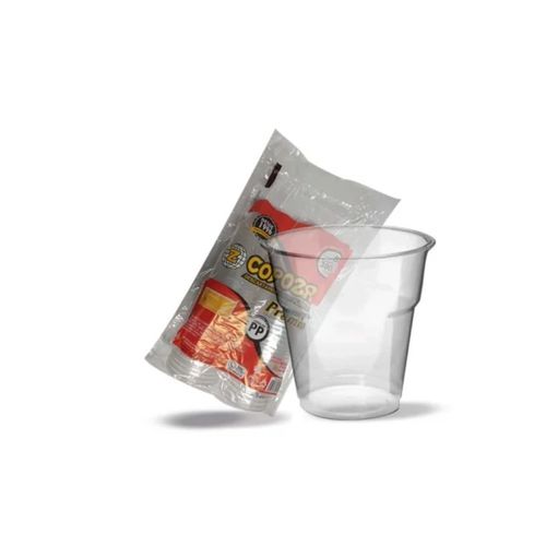 Copo Descartável Premium Whisky Pp 300 Ml Pct C/ 50 Un (Vermelho) Copozan