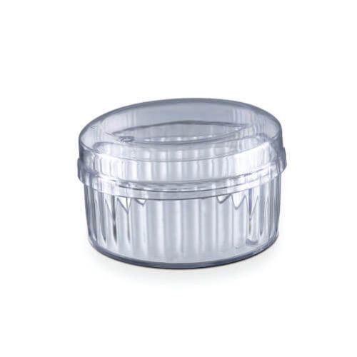 Caixinha Redonda Transparente C/ 10 Un (F2220) Oldaniplast