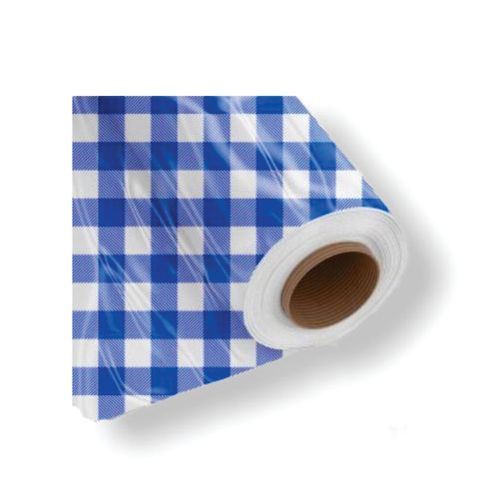 Tnt Estampado Xadrez Azul Royal 1 Mt