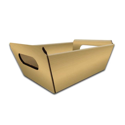 Cesta N 4 Ouro 21,5x15x8 Cm (3429) Kid-Art