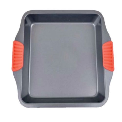 Assadeira C/ Pegador De Silicone Antiaderente (13025) 28x25,5x5 Cm Inga