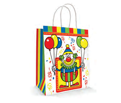 Sacola Papel Palhaço 18x09x22 C/ 10 L E L