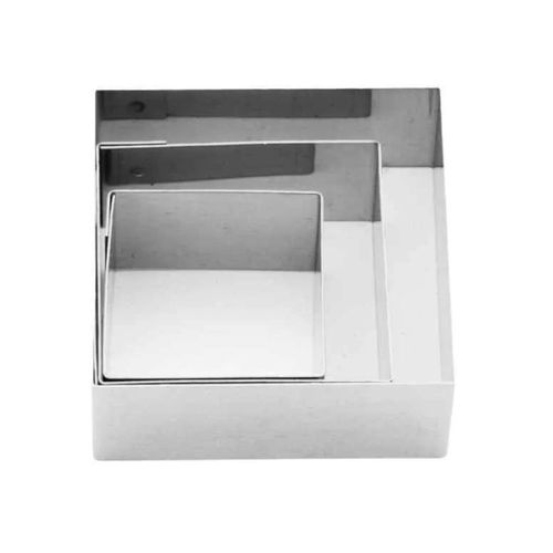 Jogo Cortador Quadrado (0541) Inox Caparroz