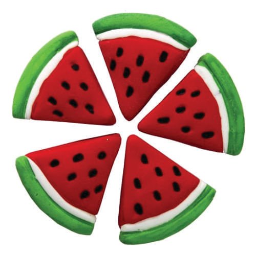 Biscuit Comestivel Melancia C/ 5 Un (437) Jady