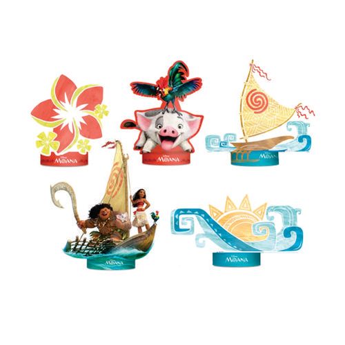 Decoração De Mesa Moana C/ 6 Un Regina