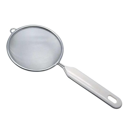 Peneira Aço Inox 18 Cm Cabo Plastico (Fk-42426) Hudson