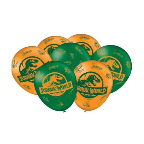 Balão Especial Jurassic World 2 N 9 C/ 25 Un Festcolor