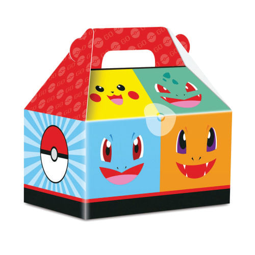 Caixa Surpresa Maleta Pocket Monsters C/ 8 Un Junco