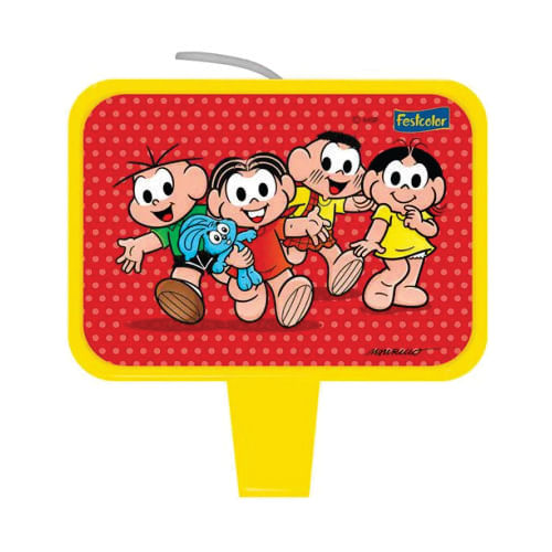 Vela Plana Turma Da Monica Festcolor