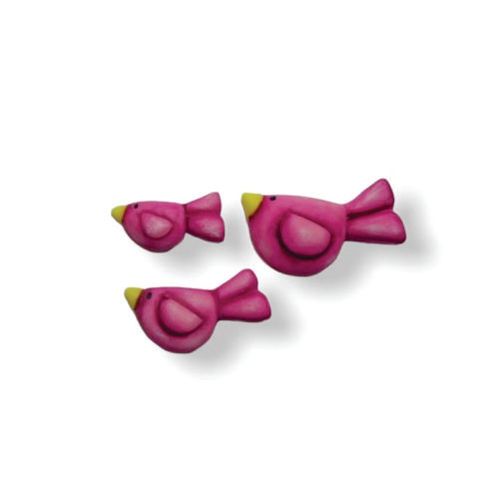 Molde Silicone Passaros (3) B5082 Vianna