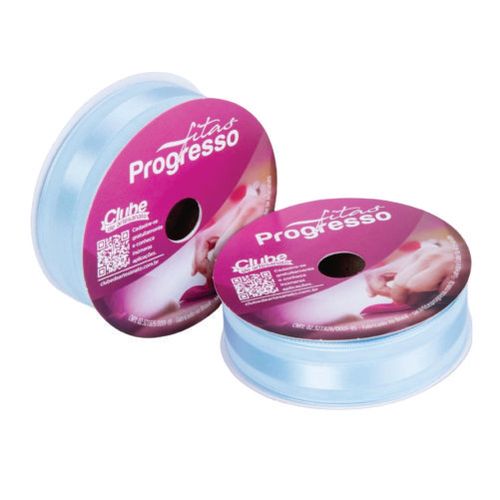 Fita Za-Voal Listrado N005 Azul Bebe Cor 212 10 M Progresso