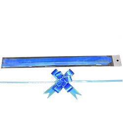 Laço Pronto Liso Azul 20/23mm C/ 10 Un Brfestas