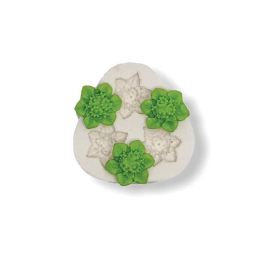 Molde Silicone Florzinhas 3 (B5221) Vianna