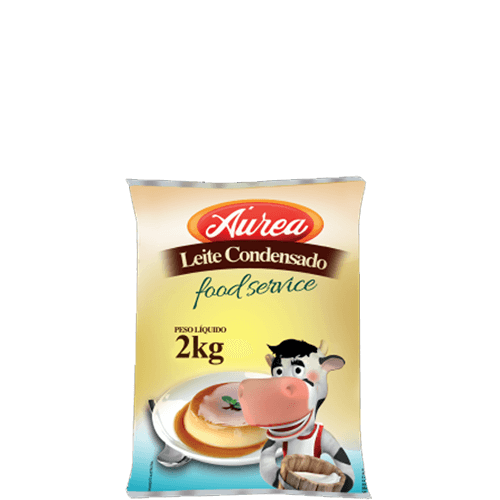 Leite Condensado Bag 2 Kg Áurea