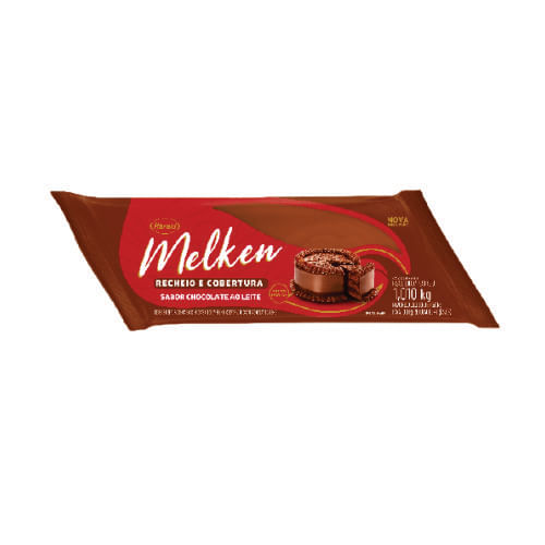 Recheio Cobertura Chocolate Melken 1,01 Kg Harald