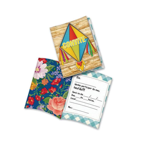 Convite Festa Junina Festcolor