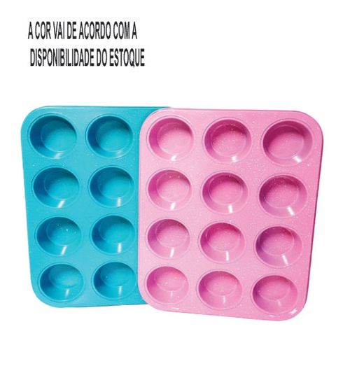 Forma P/ Cupcake C/ 12 Cavidades (13041) 34x26 Inga