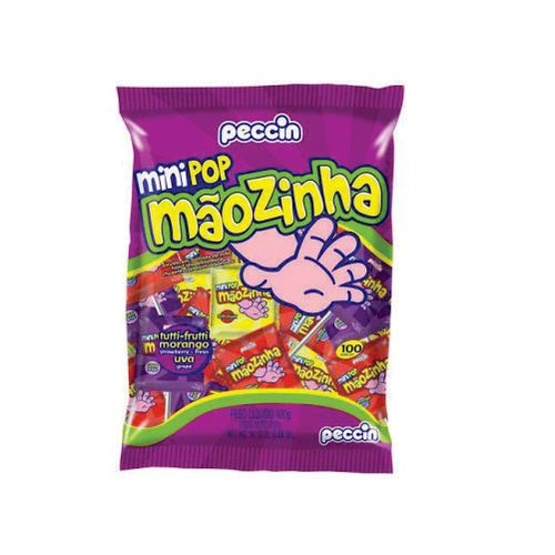 Pirulito Mãozinha 200 Gr Peccin