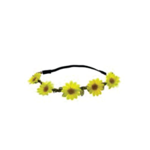 Coroa De Flores Margaridas Branca Fox Import