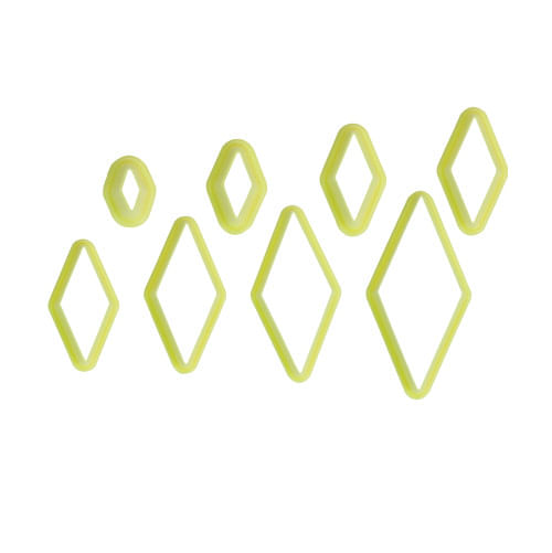 Cortador Losango C/ 8 Pçs (408256) Bluestar