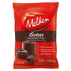 Chocolate Melken Meio Amargo Gotas 1,05 Kg Harald