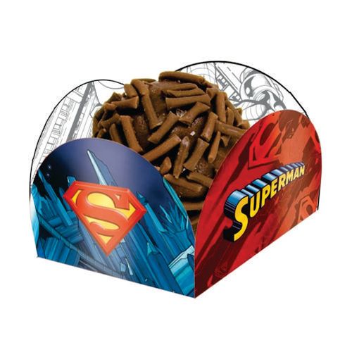 Porta Forminha Superman C/ 40 Un Festcolor