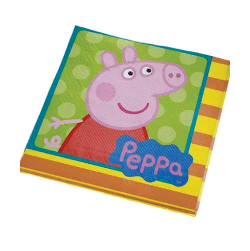 Guardanapo Peppa Pig C/ 16 Un Regina