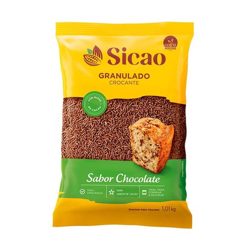 Chocolate Granulado Crocante 1,01 Kg Sicao