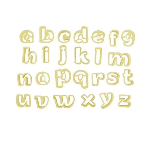 Cortador Letras Minuscula 34 Pçs (406559) Bluestar