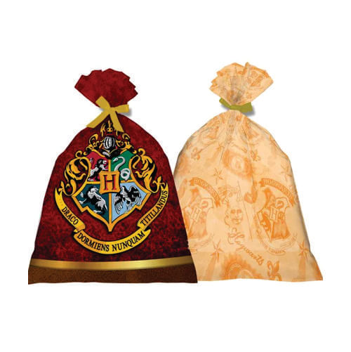 Sacola Plast. Harry Potter C/ 8 Un Festcolor