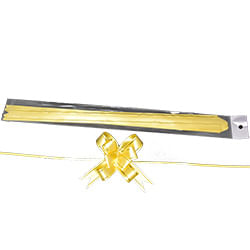 Laço Pronto Liso Dourado 20/23mm C/ 10 Un Brfestas