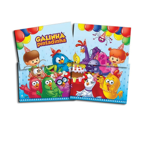 Painel Galinha Pintadinha E Sua Turma Festcolor