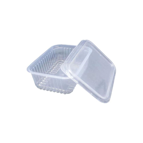 Kit Pote Retangular 500 Ml C/ 24 Un Prafesta