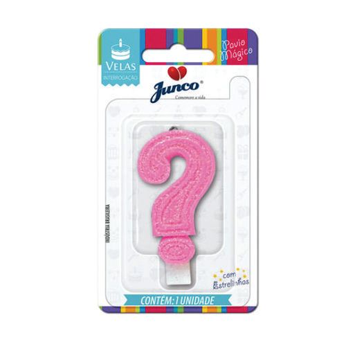 Vela Aniversario ? Rosa