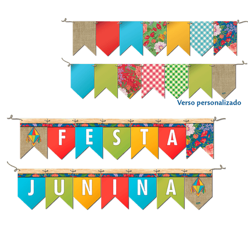 Faixa Decorativa Festa Junina Festcolor