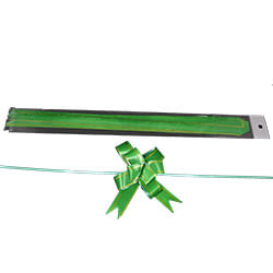 Laço Pronto Liso Verde 23mm C/ 10 Un Brfestas