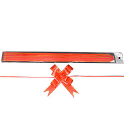 Laço Pronto Liso Vermelho 20/23mm C/ 10un Brfestas