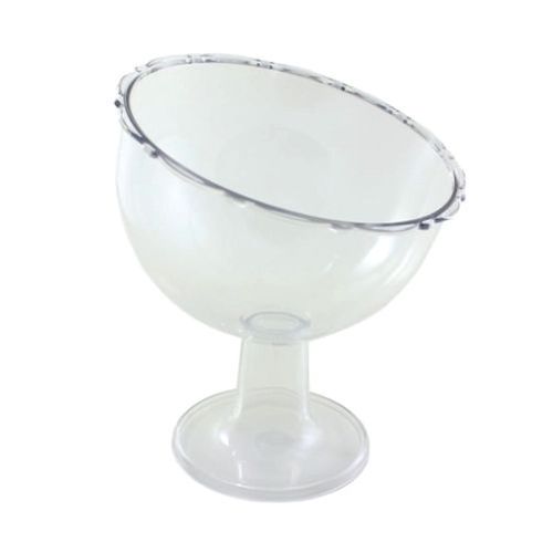 Taça Inclinada Pequena Transparente Lsc Toys