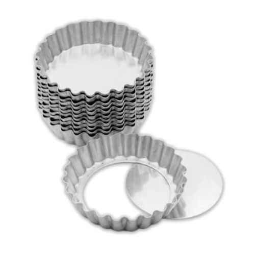 Forma Torta Crespa Fundo Falso 09 Duzia (051) Roldan